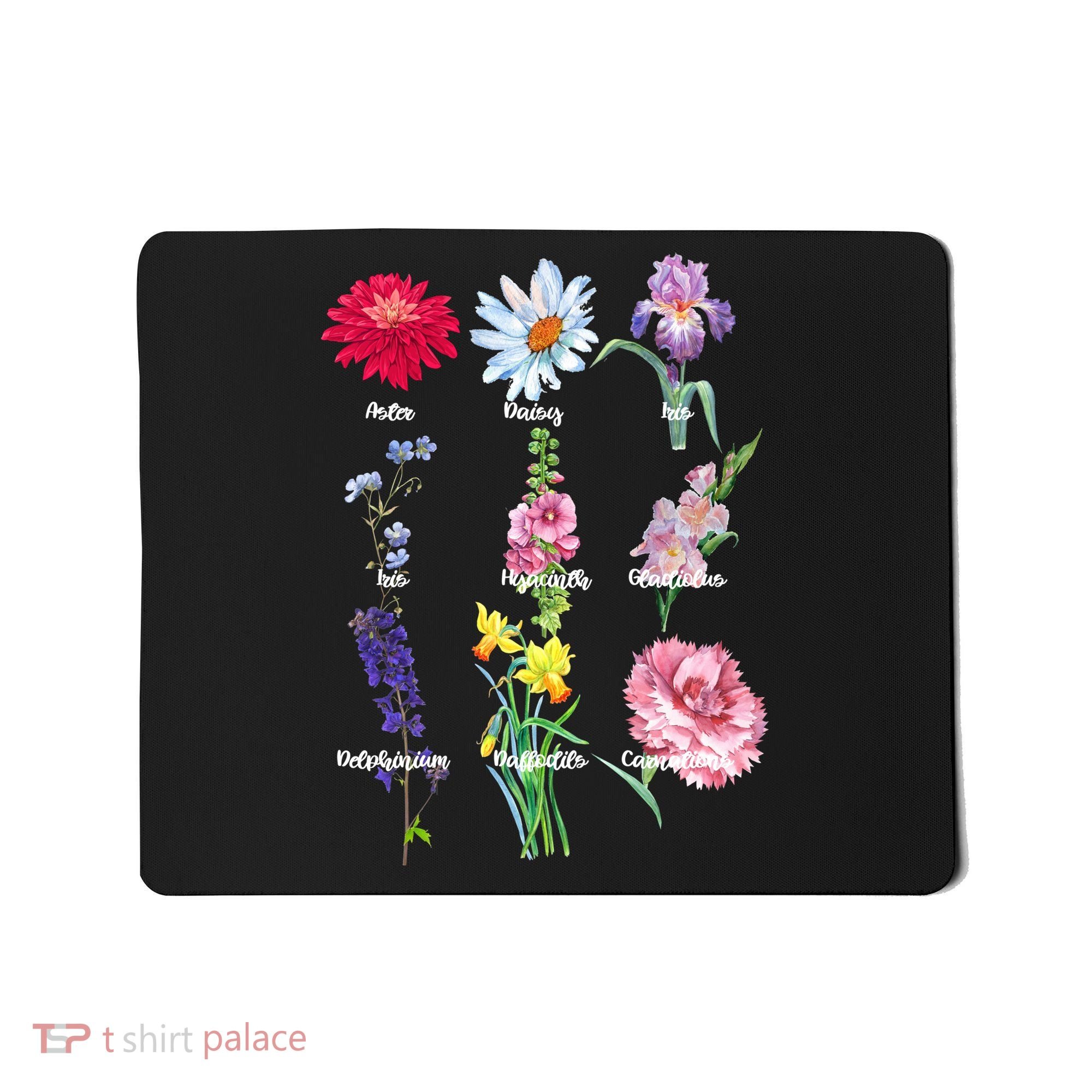 Botanical Floral Flowers Mousepad