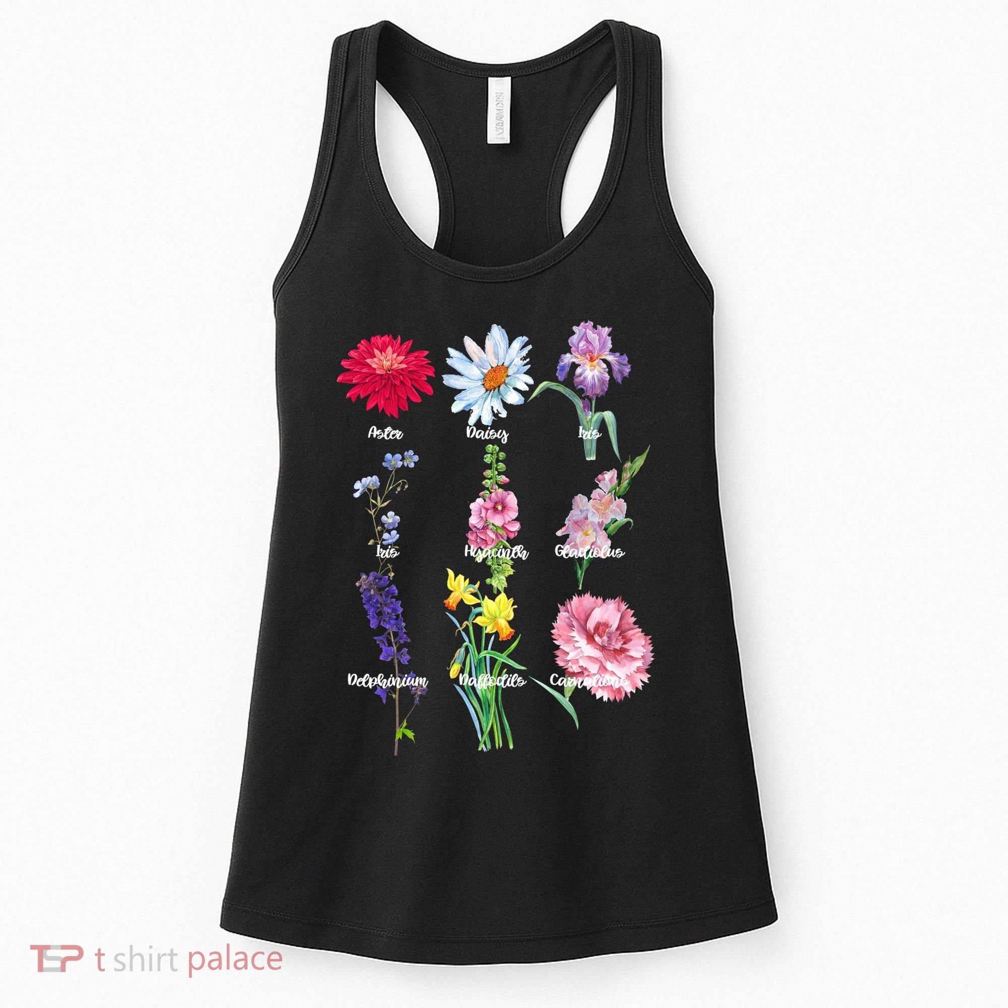 Botanical Floral Flowers Women's Tank Top