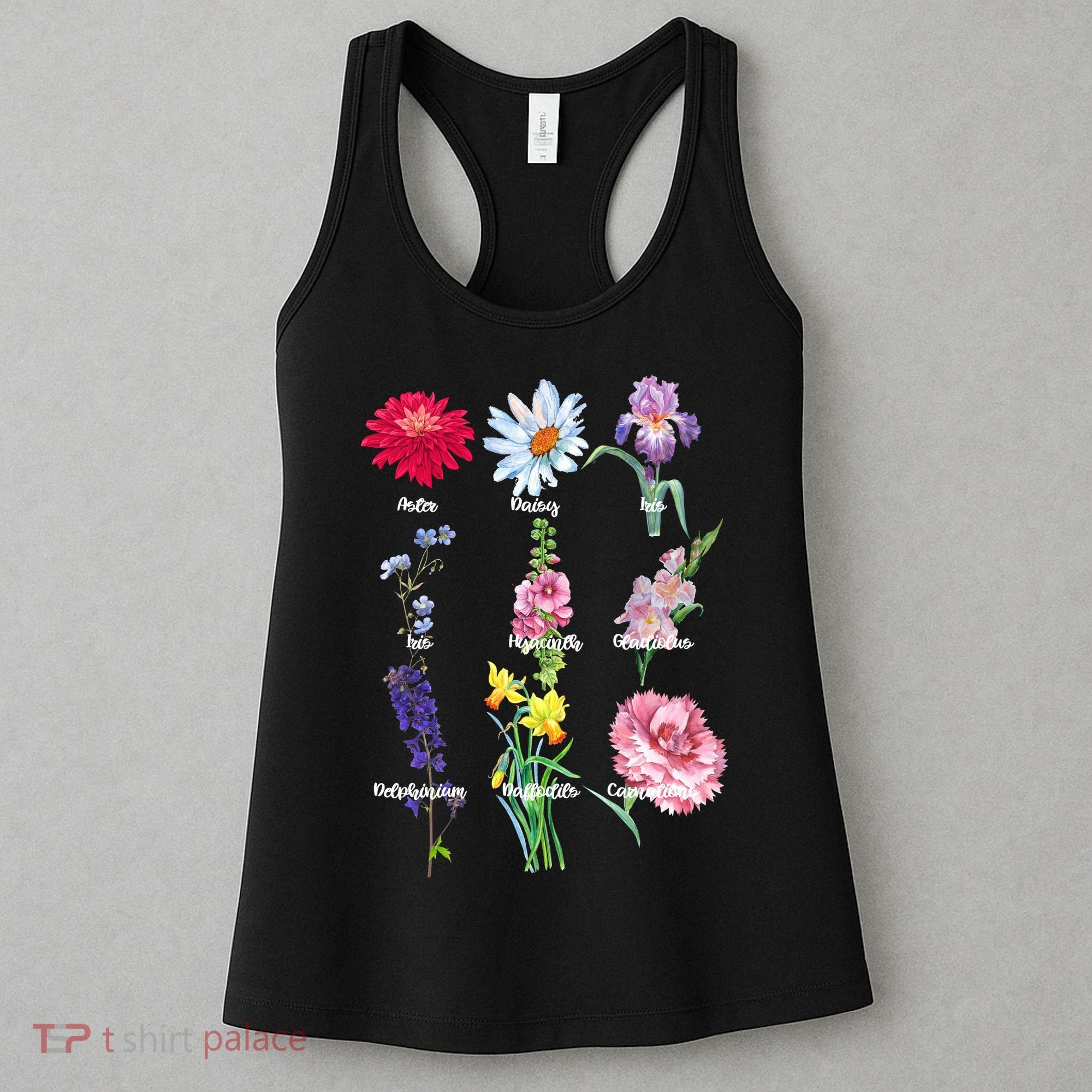 Botanical Floral Flowers Women's Tank Top