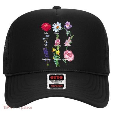 Botanical Floral Flowers Hat