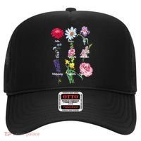 Botanical Floral Flowers Hat thumb 0