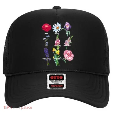 Botanical Floral Flowers Hat