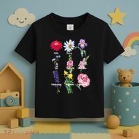 Botanical Floral Flowers Toddler T-Shirt thumb 3