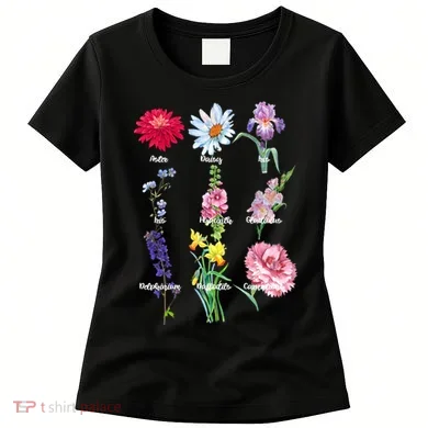 Botanical Floral Flowers Women's T-Shirt