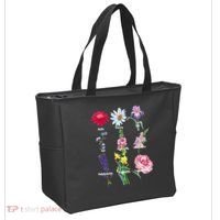 Botanical Floral Flowers Tote Bag thumb 2