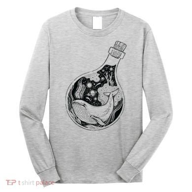 Bottled Whale Long Sleeve Shirt
