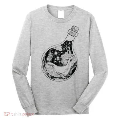 Bottled Whale Long Sleeve Shirt