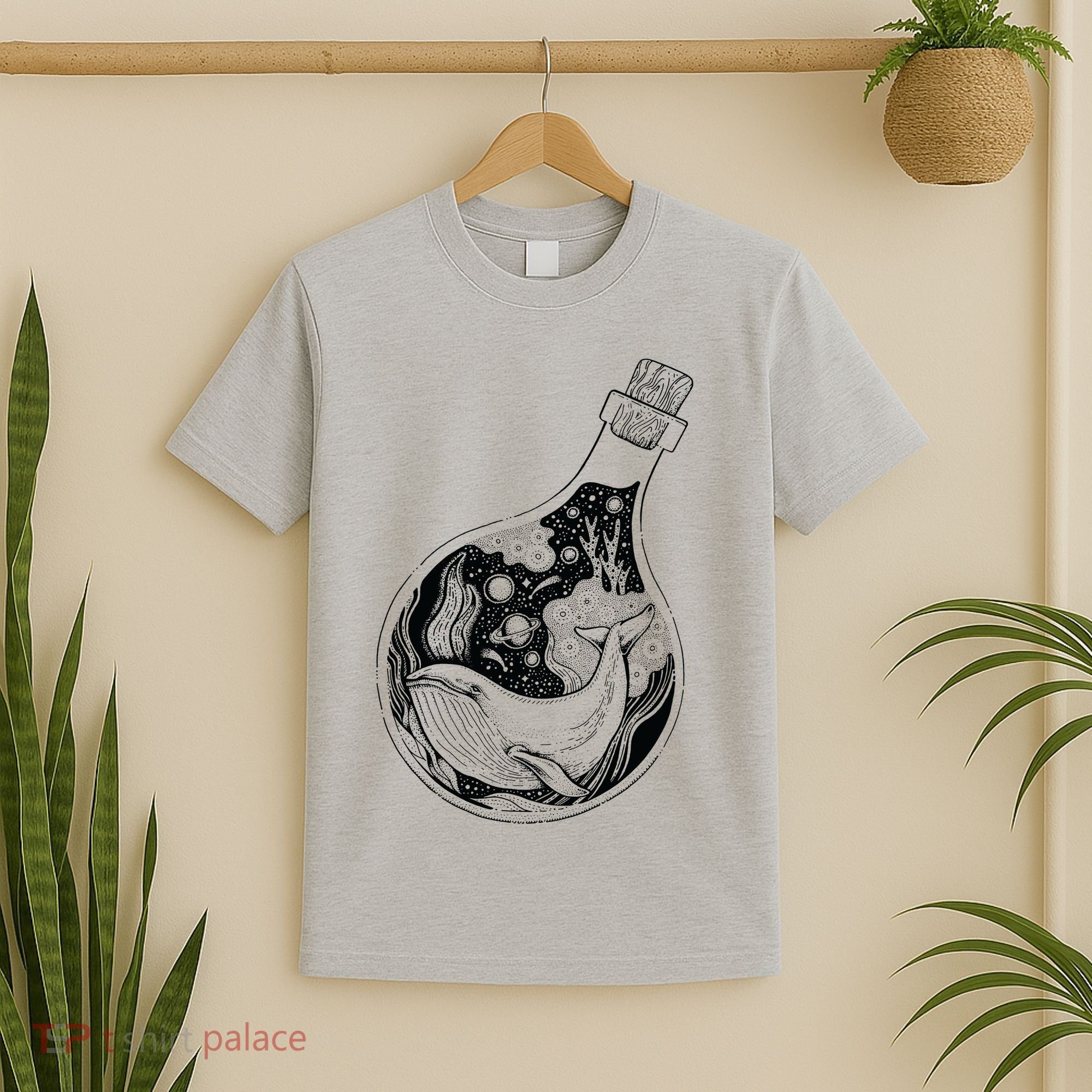 Bottled Whale T-Shirt