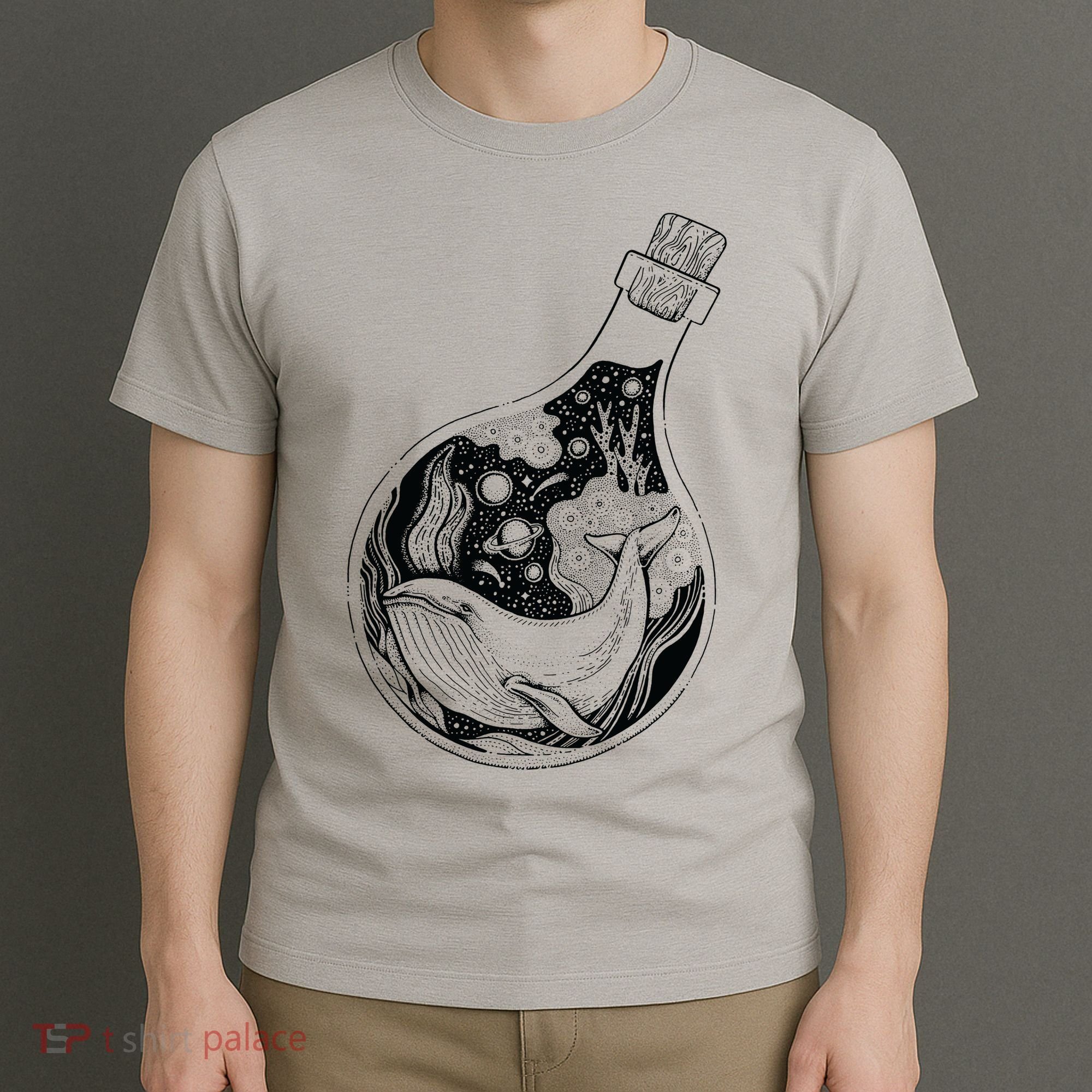 Bottled Whale T-Shirt
