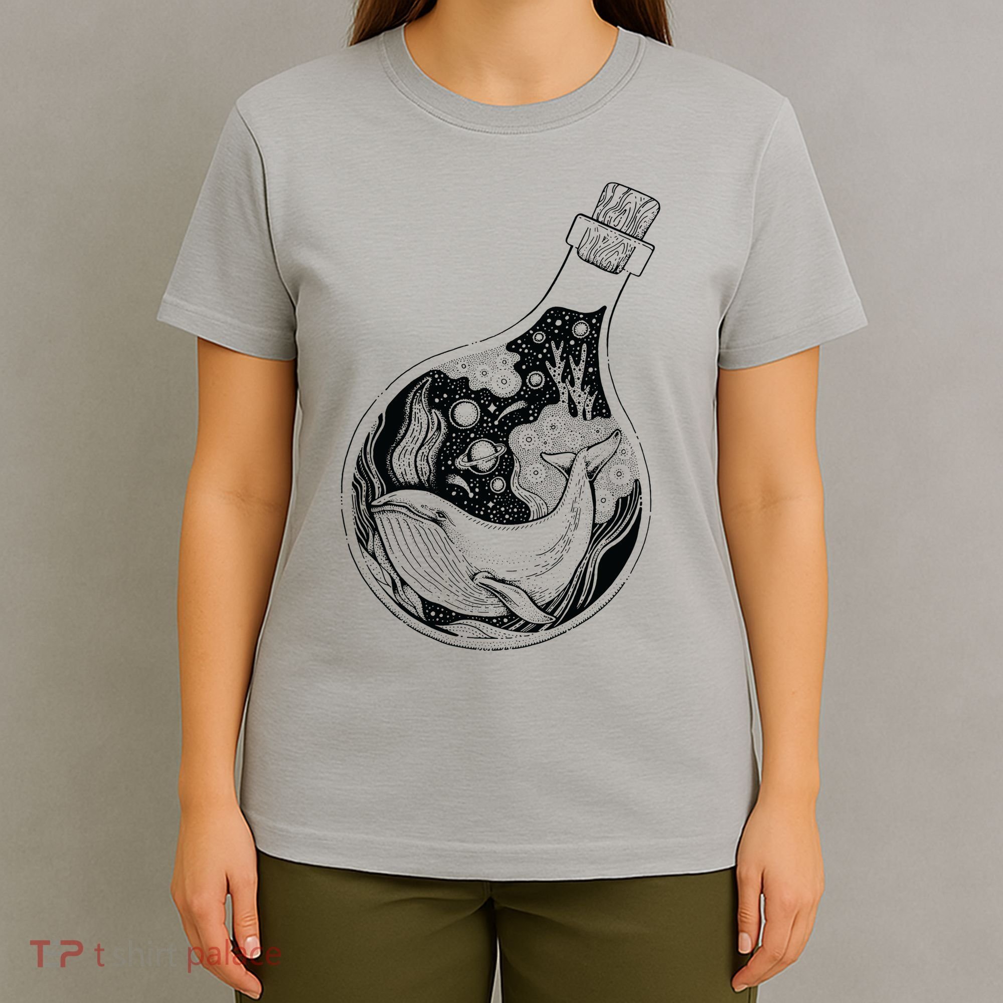 Bottled Whale T-Shirt