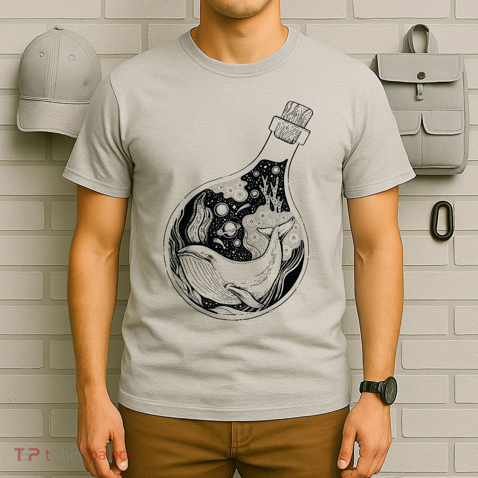 Bottled Whale T-Shirt
