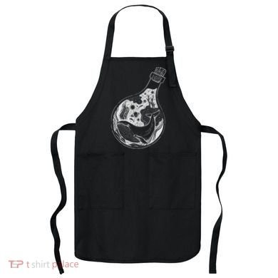 Bottled Whale Apron