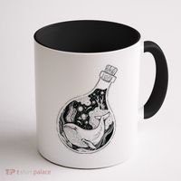 Bottled Whale Coffee Mug thumb 1