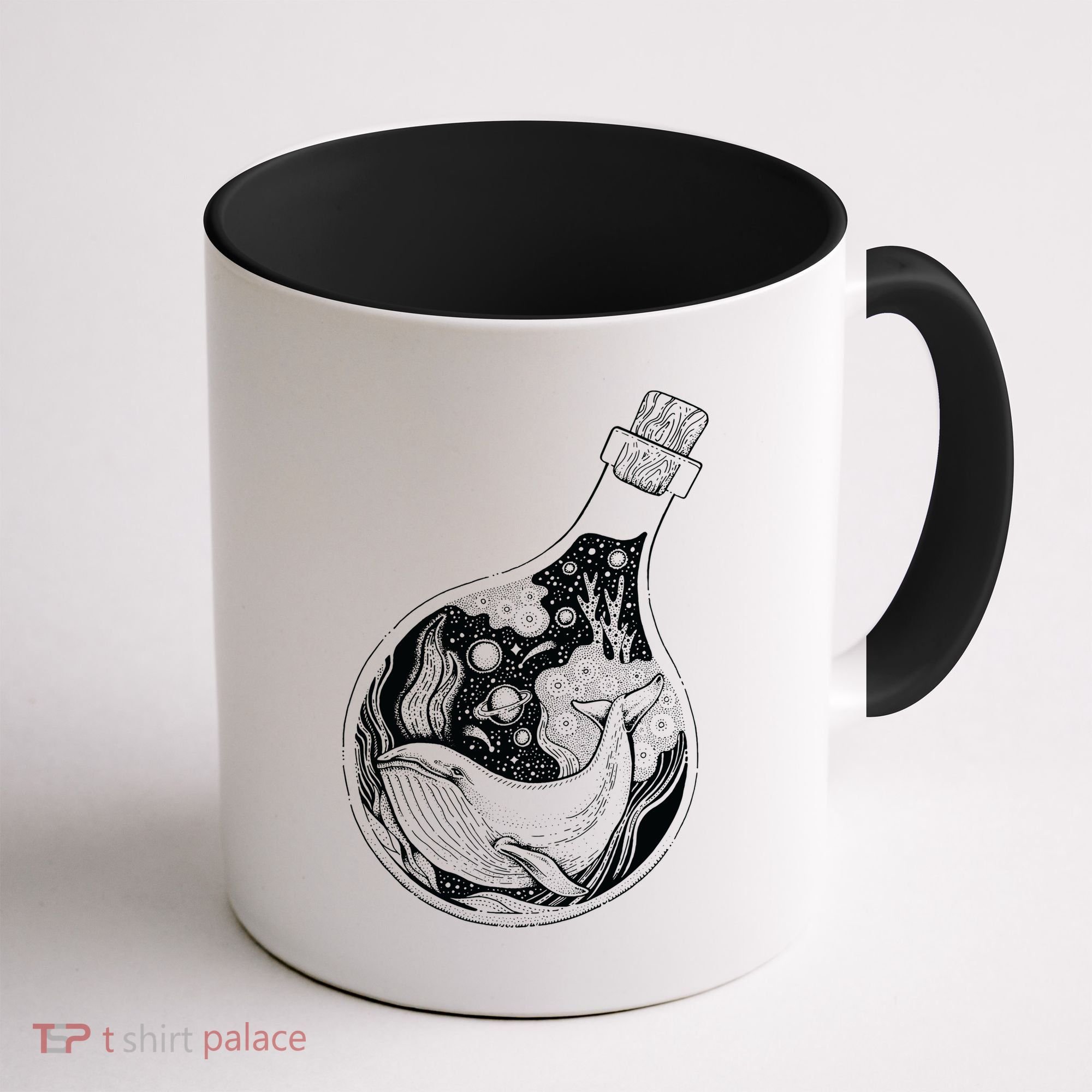Bottled Whale Coffee Mug