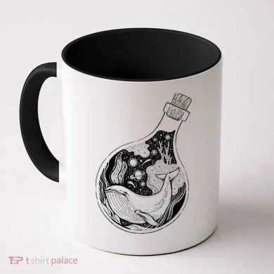 Bottled Whale Coffee Mug