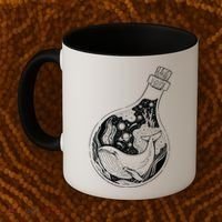 Bottled Whale Coffee Mug thumb 2