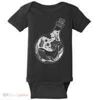 Bottled Whale Baby Bodysuit thumb 0