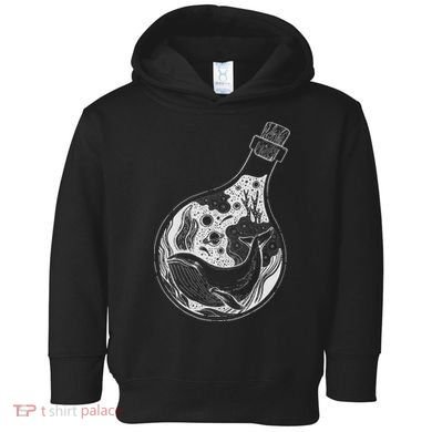 Bottled Whale Toddler Hoodie