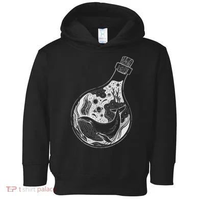 Bottled Whale Toddler Hoodie