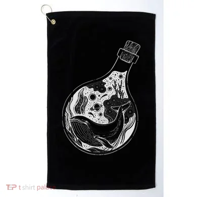 Bottled Whale Golf Towel