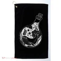 Bottled Whale Golf Towel thumb 0