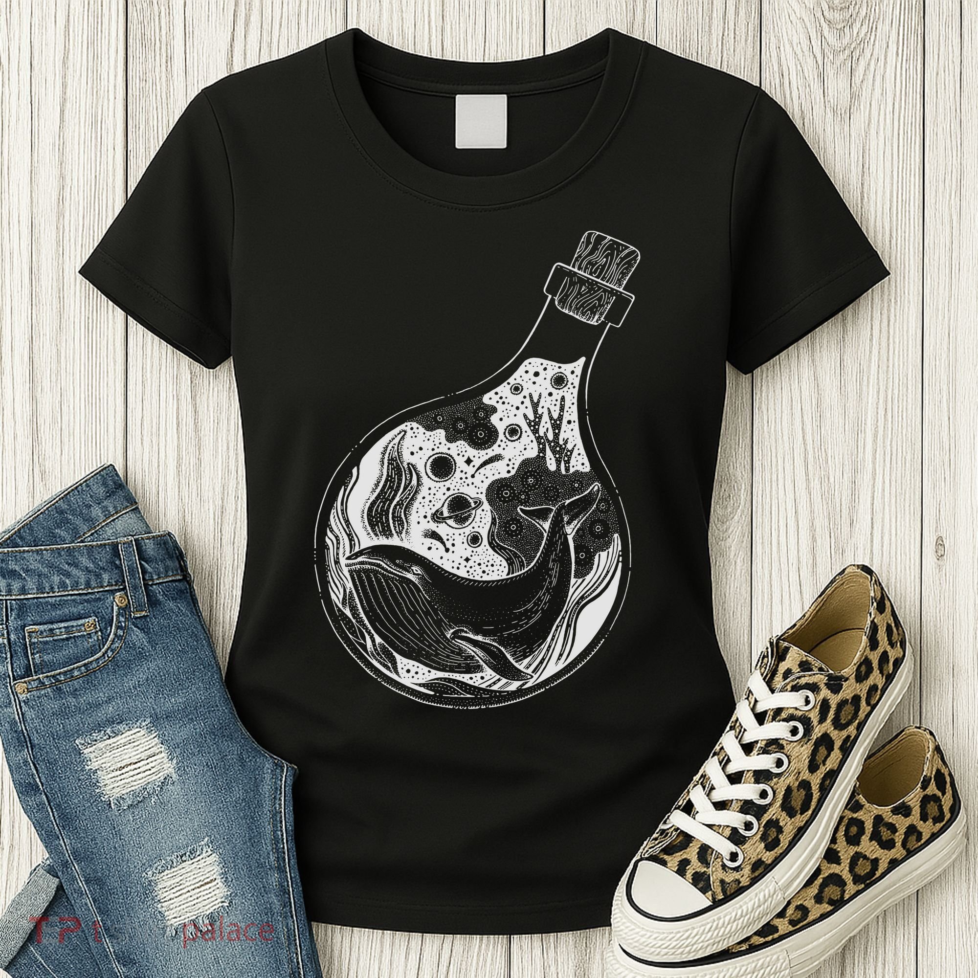 Bottled Whale Women's T-Shirt