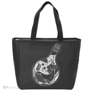 Bottled Whale Tote Bag