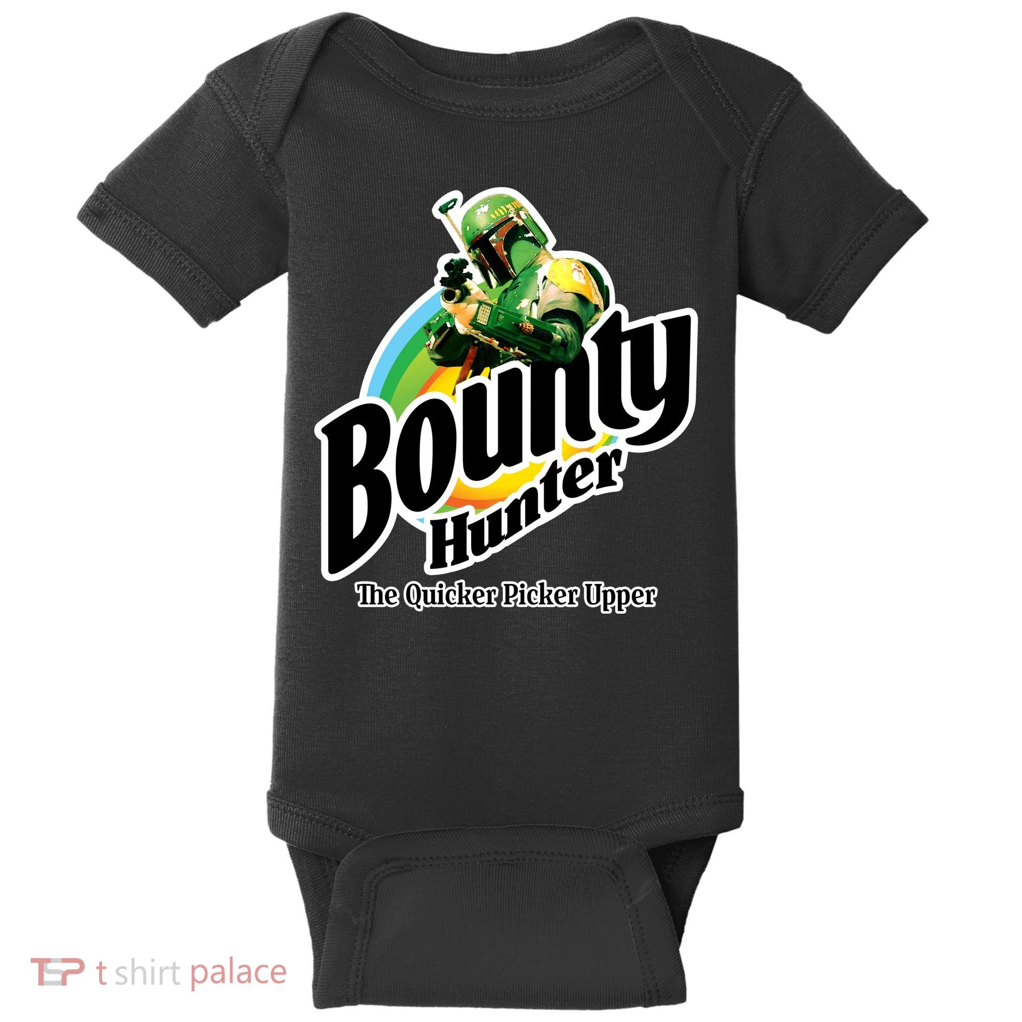 Bounty Hunter The Quicker Picker Upper Baby Bodysuit