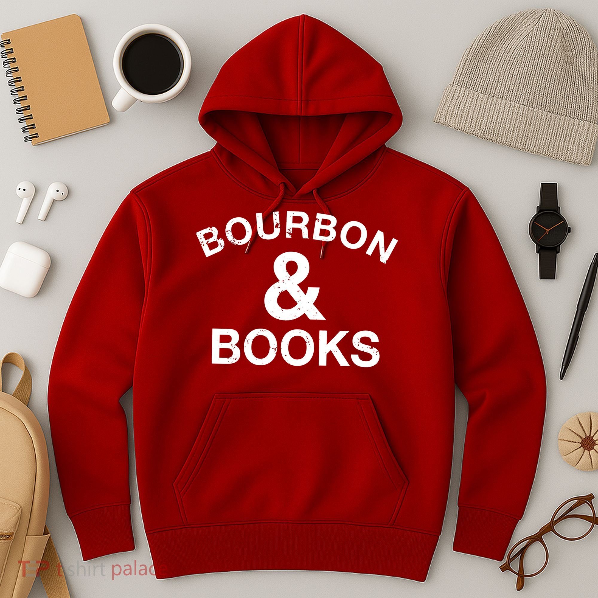 Bourbon & Books Hoodie