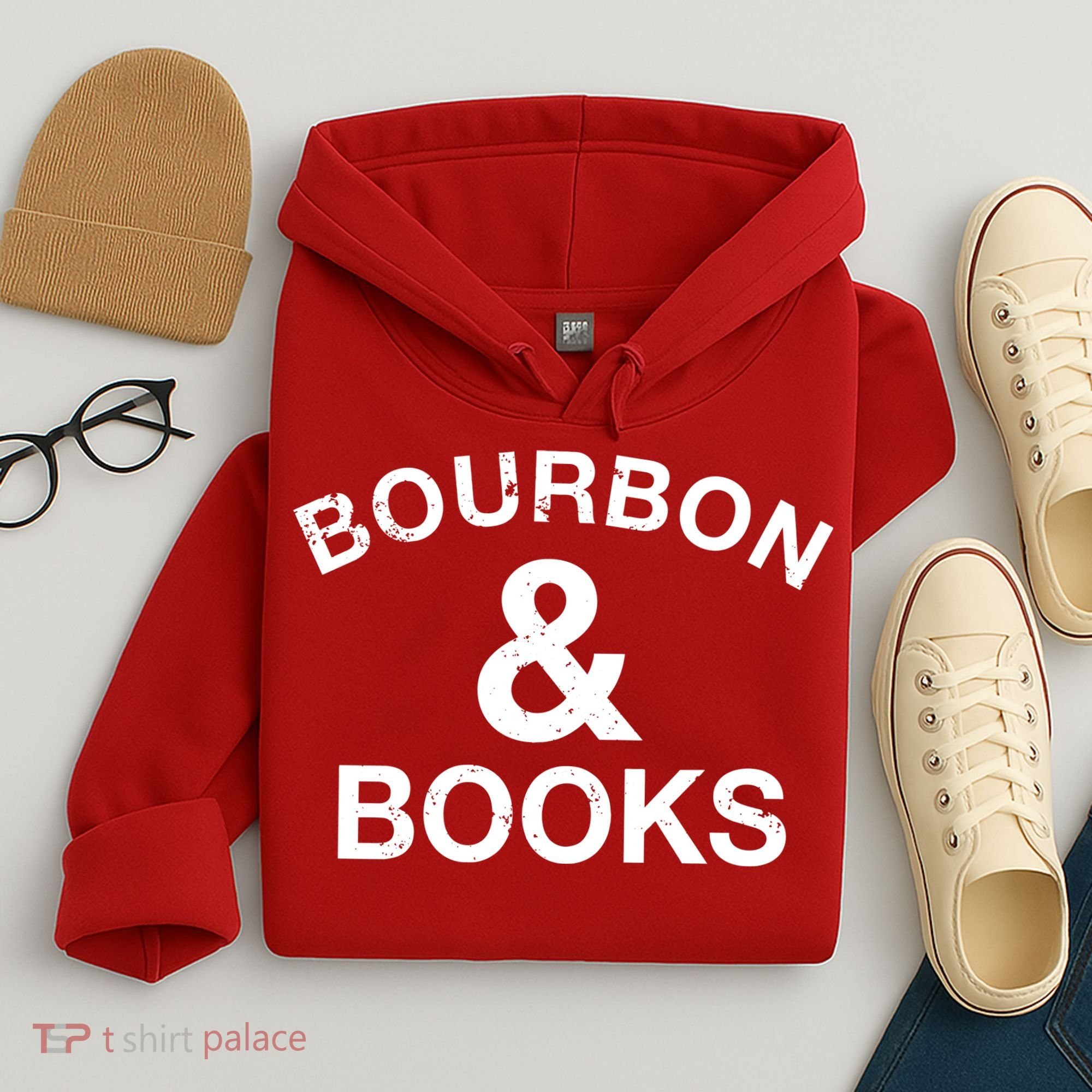 Bourbon & Books Hoodie
