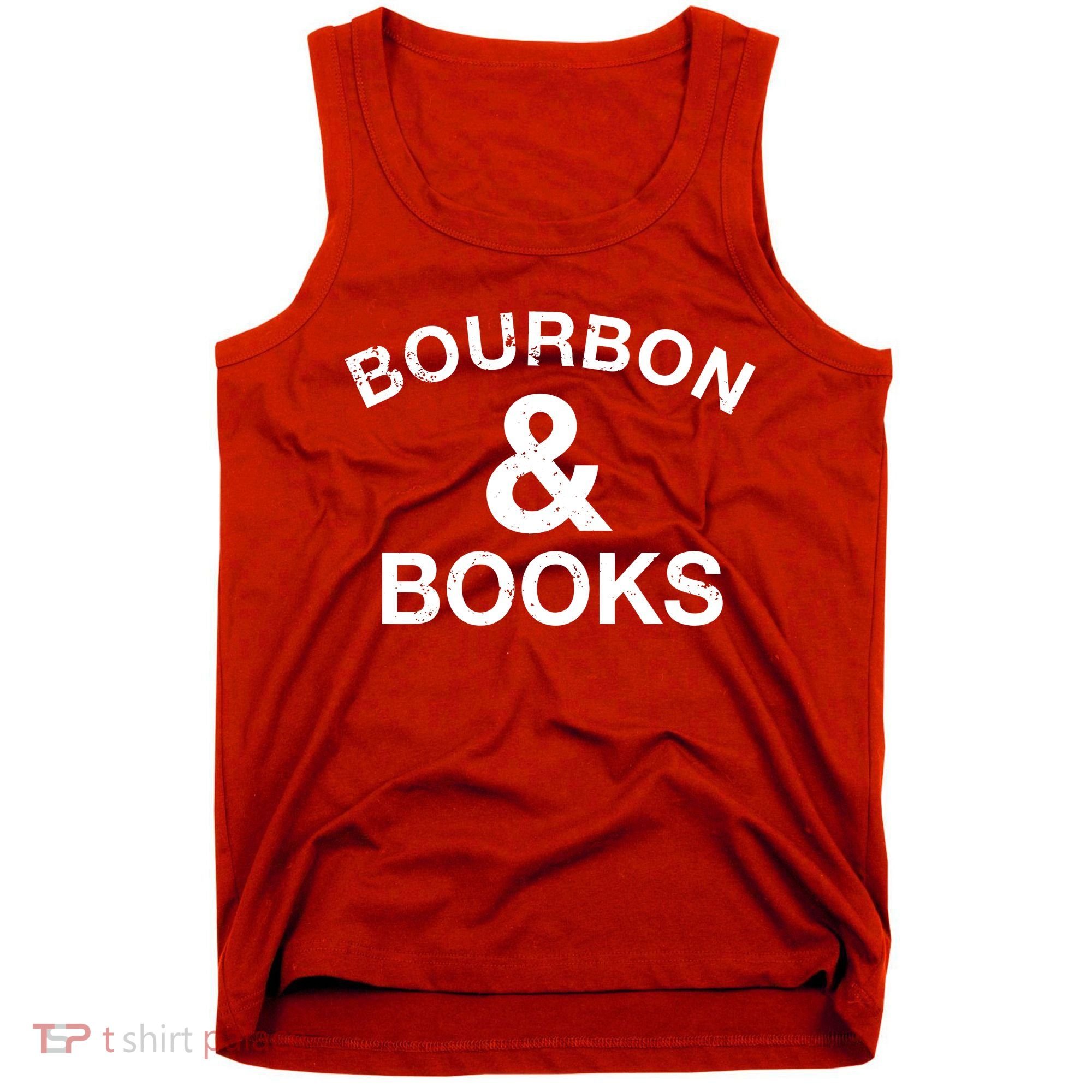 Bourbon & Books Tank Top