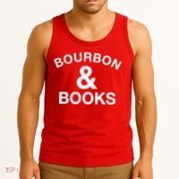 Bourbon & Books Tank Top thumb 3