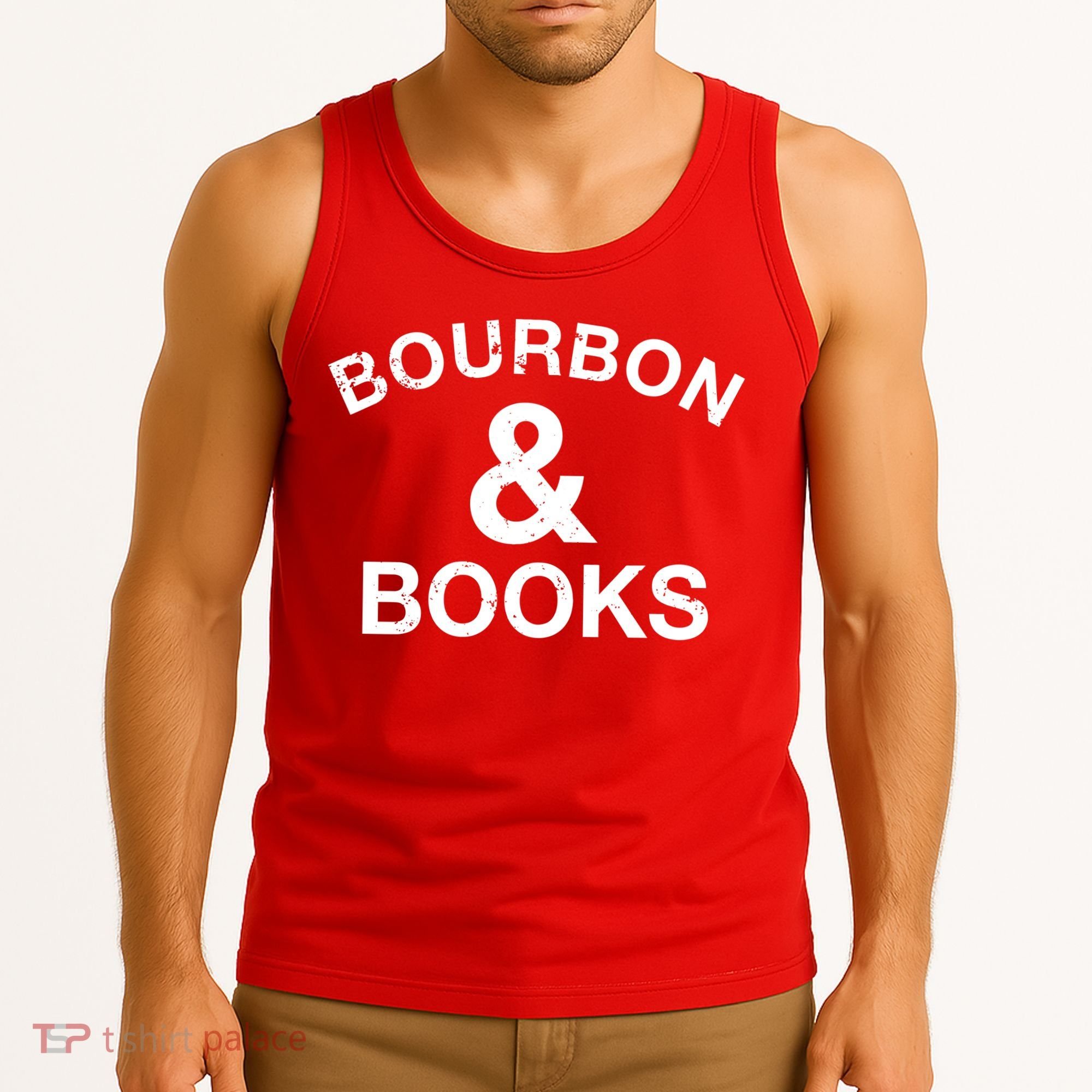 Bourbon & Books Tank Top