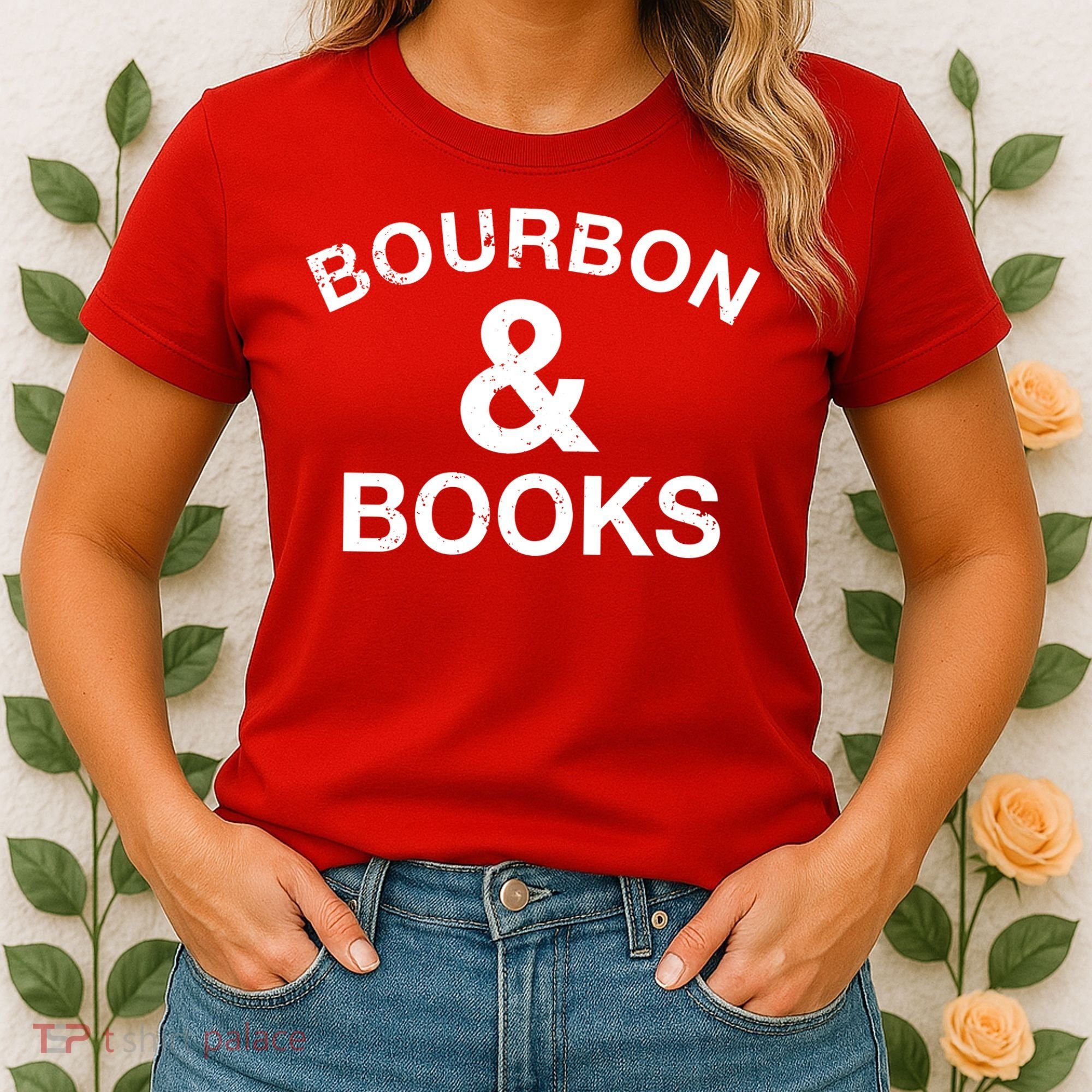 Bourbon & Books Women's T-Shirt