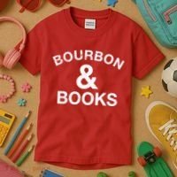Bourbon & Books Kids T-Shirt thumb 3
