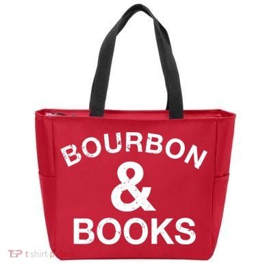 Bourbon & Books Tote Bag