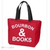 Bourbon & Books Tote Bag thumb 3