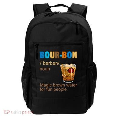 Bourbon Magic Brown Water For Fun People Backpack