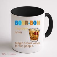Bourbon Magic Brown Water For Fun People Coffee Mug thumb 1
