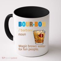 Bourbon Magic Brown Water For Fun People Coffee Mug thumb 0