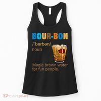 Bourbon Magic Brown Water For Fun People Women's Tank Top thumb 0