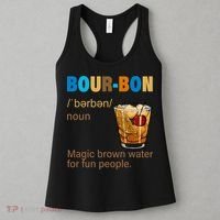 Bourbon Magic Brown Water For Fun People Women's Tank Top thumb 3