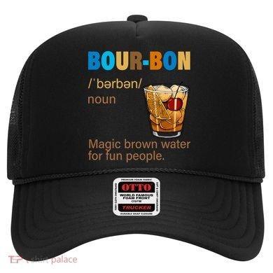 Bourbon Magic Brown Water For Fun People Hat