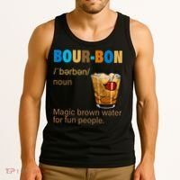 Bourbon Magic Brown Water For Fun People Tank Top thumb 3
