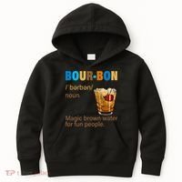 Bourbon Magic Brown Water For Fun People Kids Hoodie thumb 0