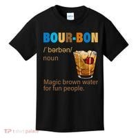 Bourbon Magic Brown Water For Fun People Kids T-Shirt thumb 0