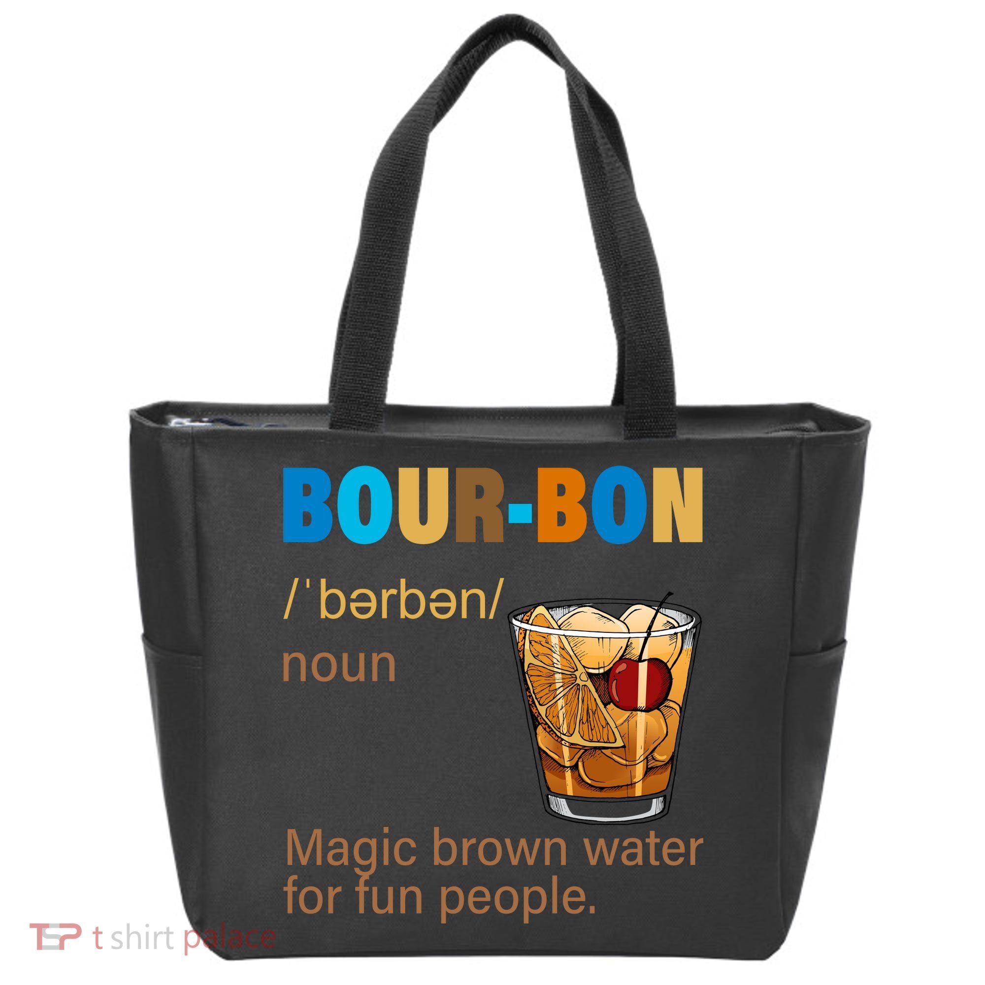 Bourbon Magic Brown Water For Fun People Tote Bag