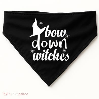 Bow Down Witches USA-Made Doggie Bandana