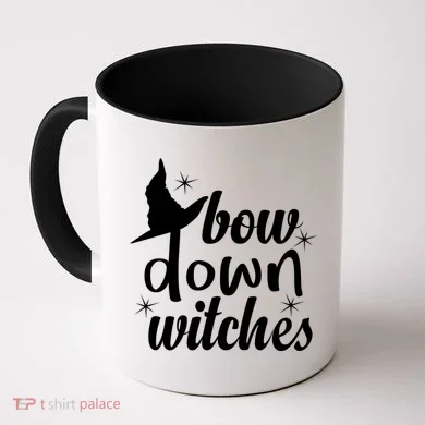 Bow Down Witches Coffee Mug