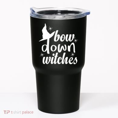 Bow Down Witches Tumbler